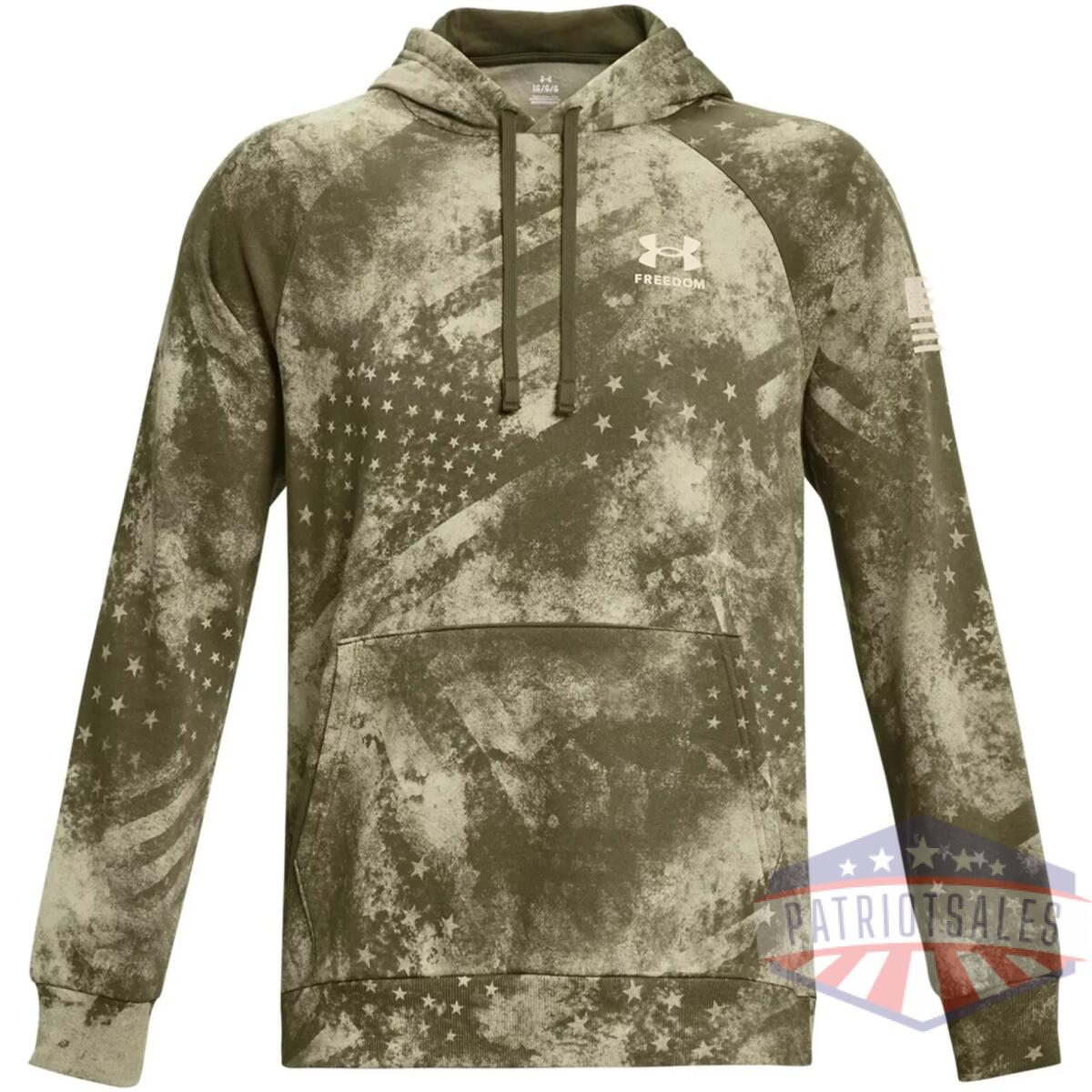 1379211390sm - ua freedom rival fleece amp hoodie - 1379211390sm