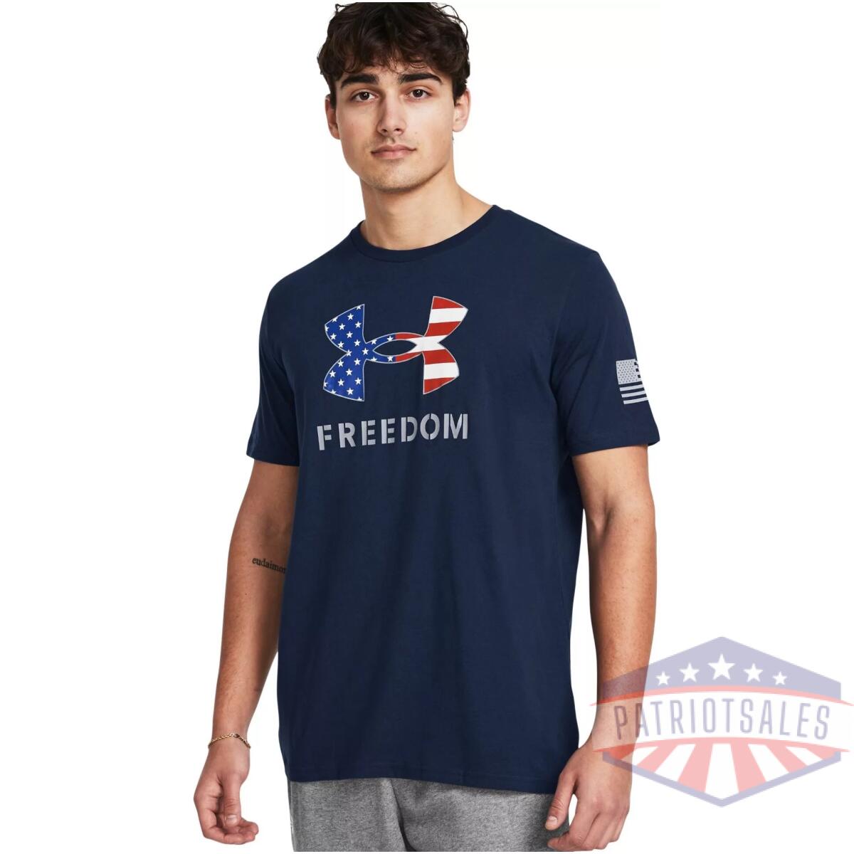 1382970408sm - men's ua freedom logo t-shirt - 1382970408sm