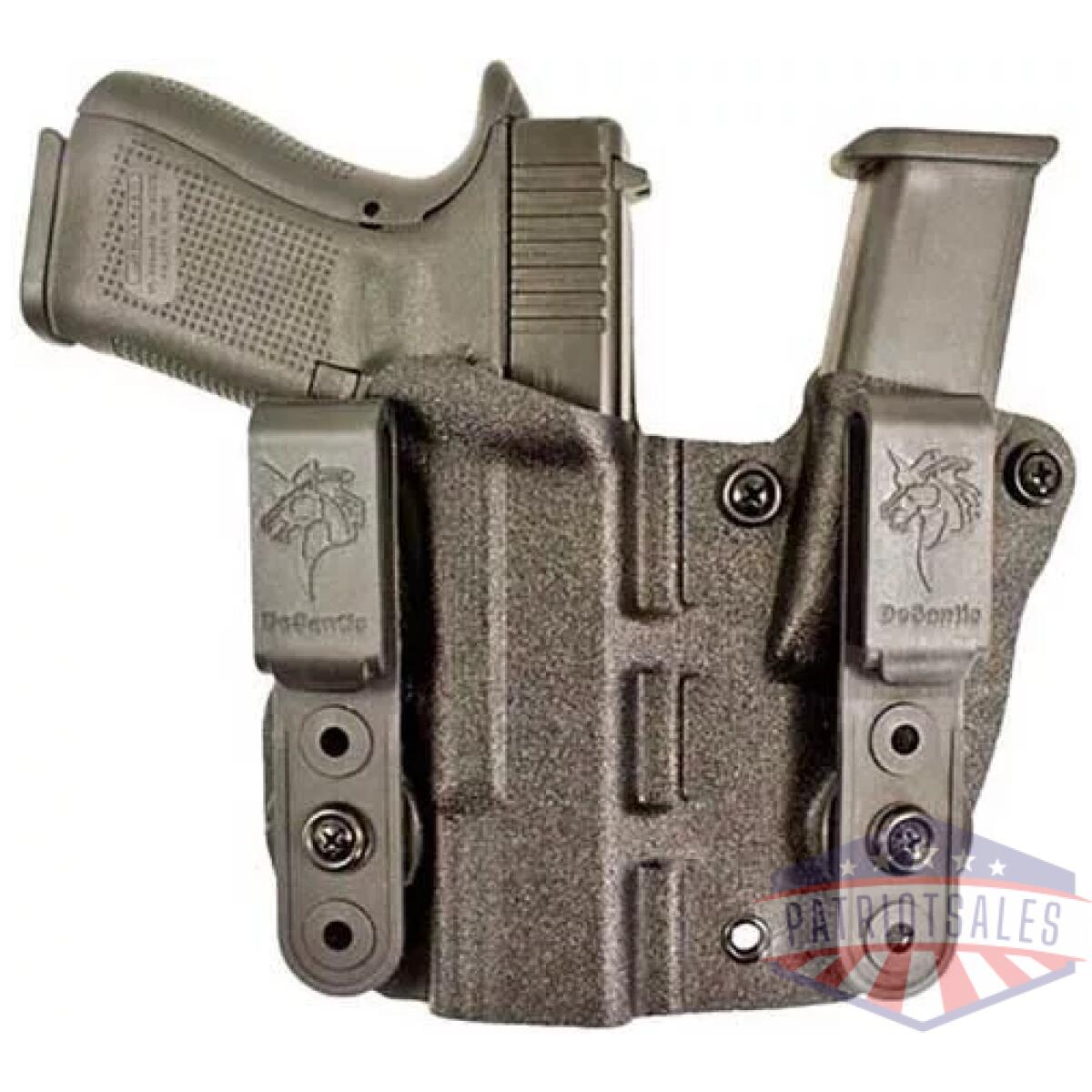 Desantis hidden truth holster - kydex rh fits glock 43 black - image 1