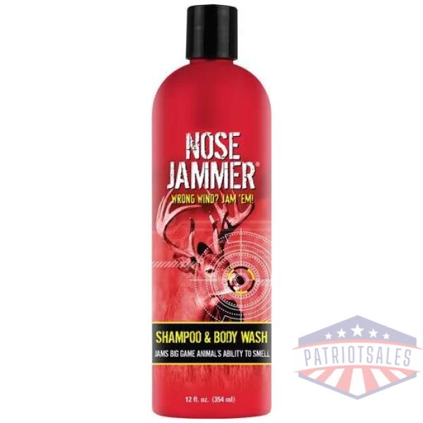 NOSE JAMMER SHAMPOO AND BODY - WASH 12 OUNCES SQUEEZE BOTTLE