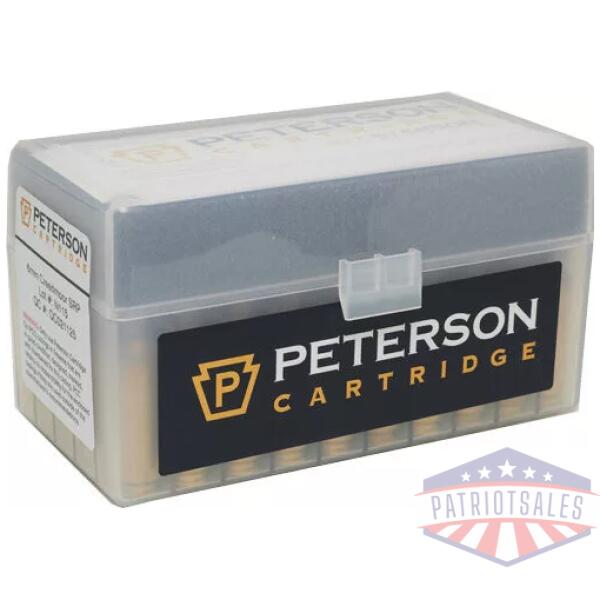 PETERSON UNPRIMED CASES - 6MM CM SRP 50PACK 10BX/CS
