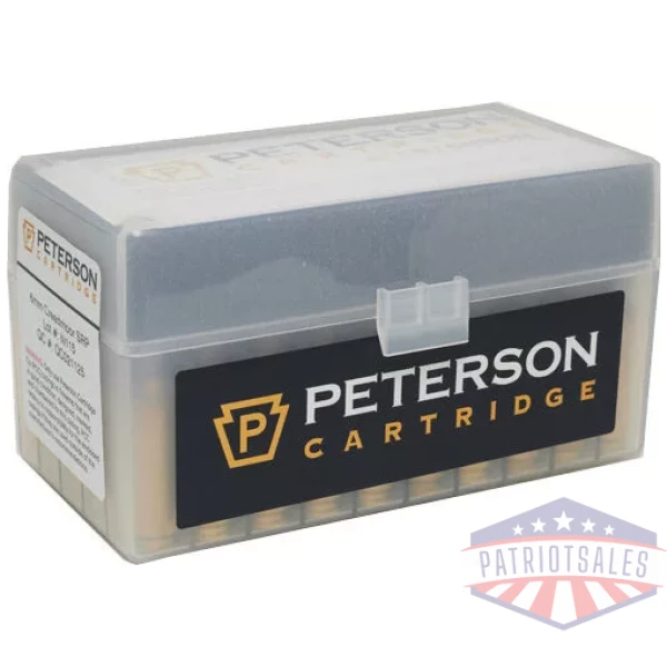 PETERSON UNPRIMED CASES - 6MM CM SRP 50PACK 10BX/CS