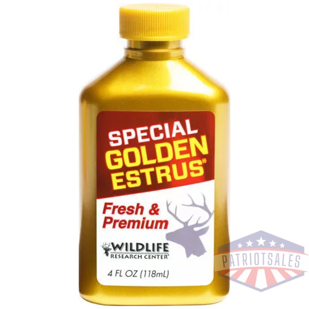 Wrc deer lure special golden - estrus 4fl ounces - image 1