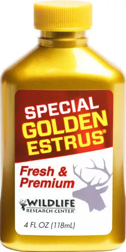 WRC DEER LURE SPECIAL GOLDEN - ESTRUS 4FL OUNCES