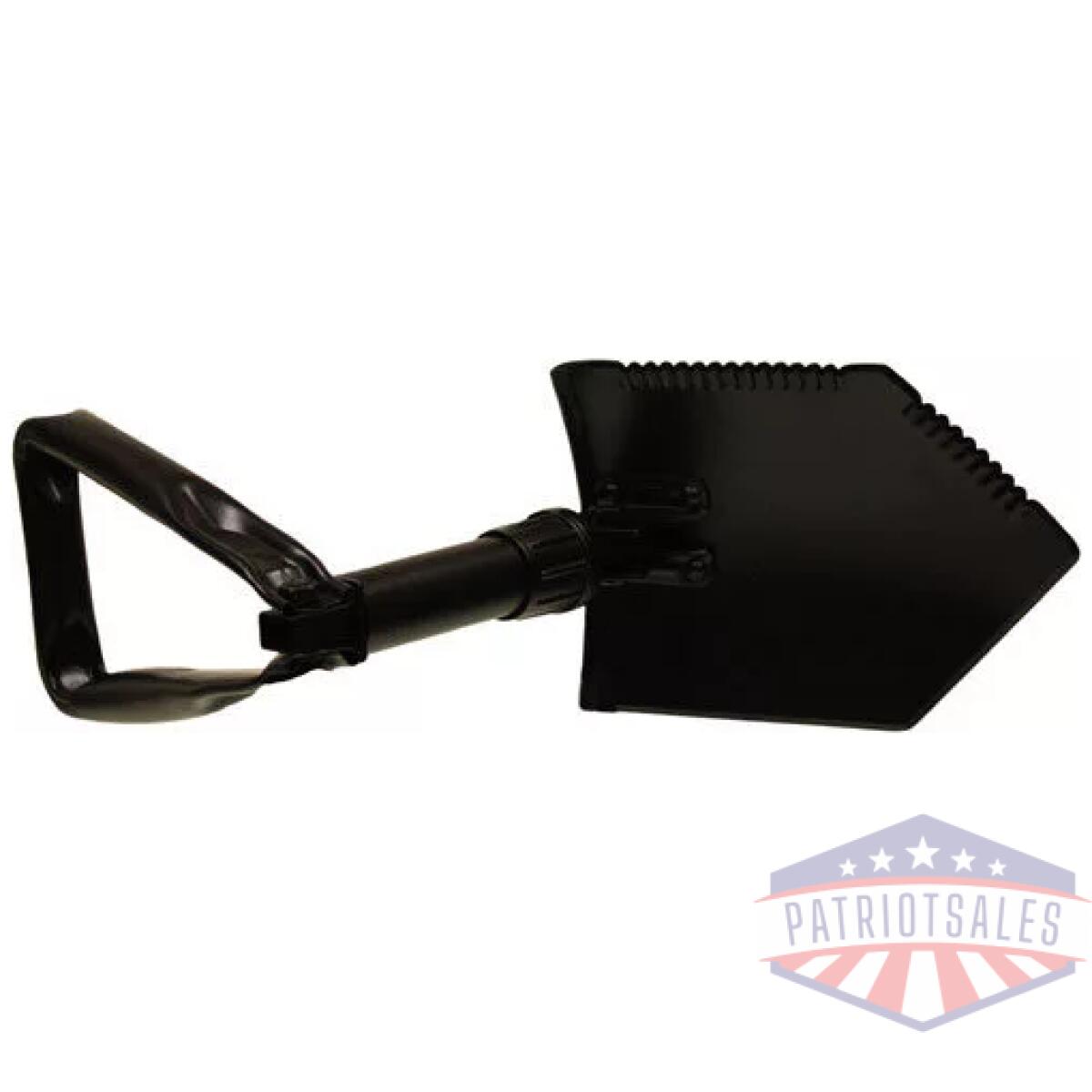 Red rock military tri-fold - shovel w/ case 23" open black - image 1