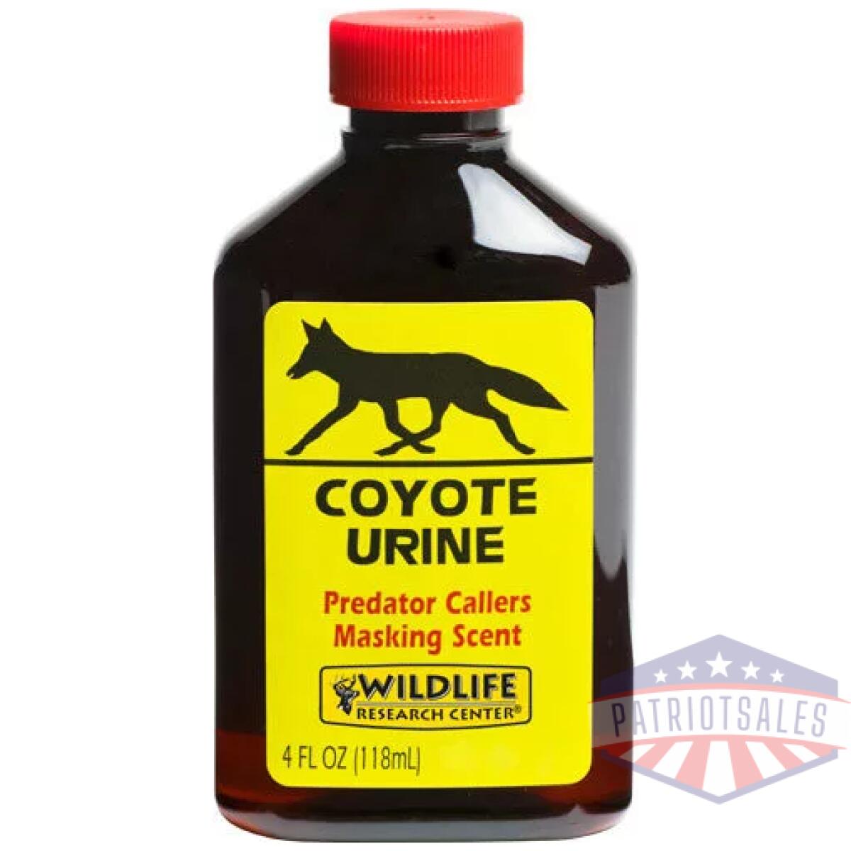 Wrc predator lure coyote urine - 4fl oz bottle - image 1