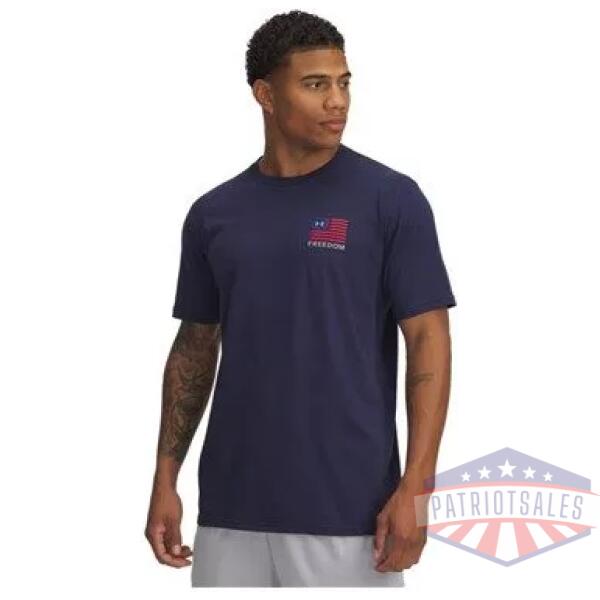 UA M Freedom Left Chest SS