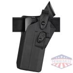 Model 7360RDS 7TS ALS/SLS Mid-Ride Duty Holster for Glock 19 MOS w/ Light