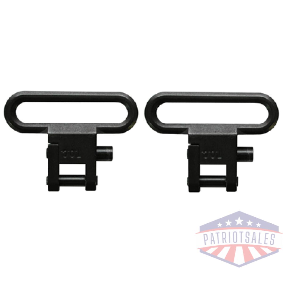 Toc talon 1 1/4" swivels - quick release steel black - image 1