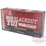 FORT SCOTT 300 AAC 190GR TUI - SOLID COPPER 20RD 25BX/C