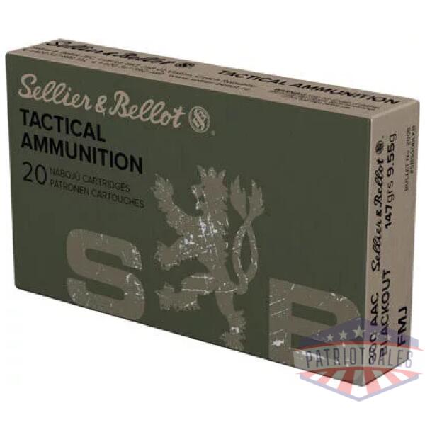 S&B 300 AAC 147GR FMJ - 20RD 50BX/CS