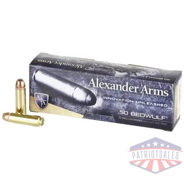 ALEXANDER 50 BEOWULF 350GR XTP - JHP 20RD 10BX/CS