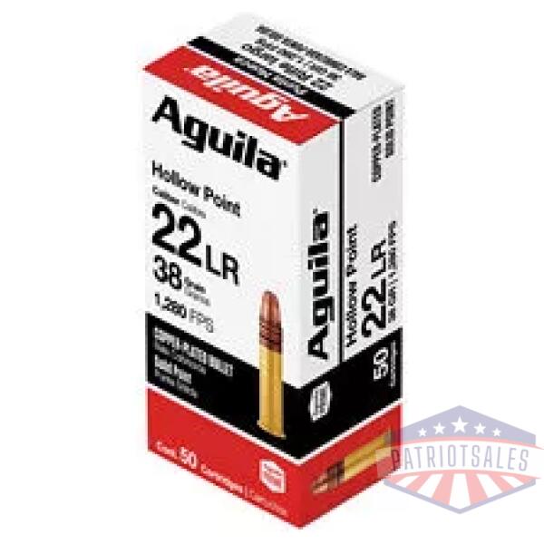 AGUILA 22LR HV 38GR HP 50/2000