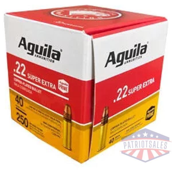 AGUILA 22LR HV SP 40 GR 250 PACK