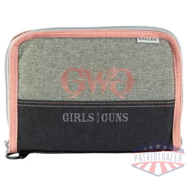 ALLEN GWG ROSE GOLD PISTOL CASE 10"