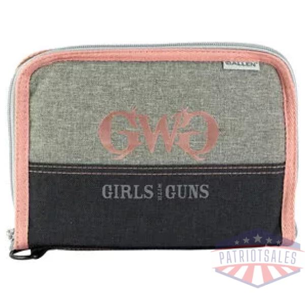 ALLEN GWG ROSE GOLD PISTOL CASE 10"