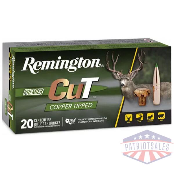 REMINGTON 6.5 PRC 130GR COPPER - TIP 20RD 10BX/CS