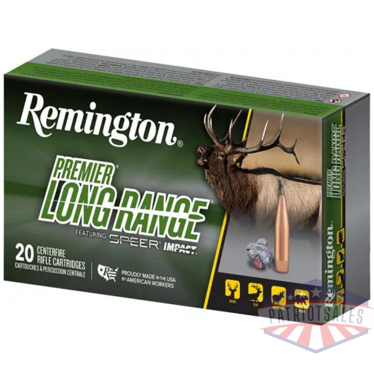 Remington 6. 5 prc 140gr speer - impact 20rd 10bx/cs - image 1
