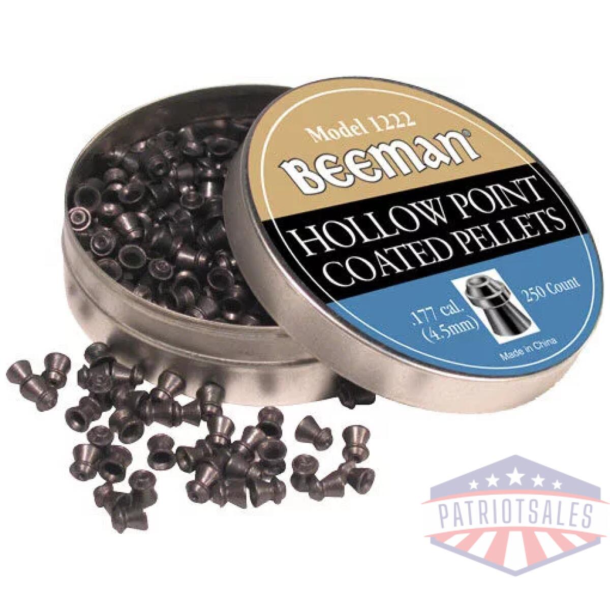 Beeman pellets 177 hollow - point 7. 48gr 250 pack - image 1