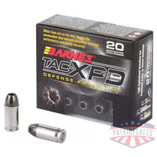 BARNES TAC-XPD 380ACP 80GR HP 20/200