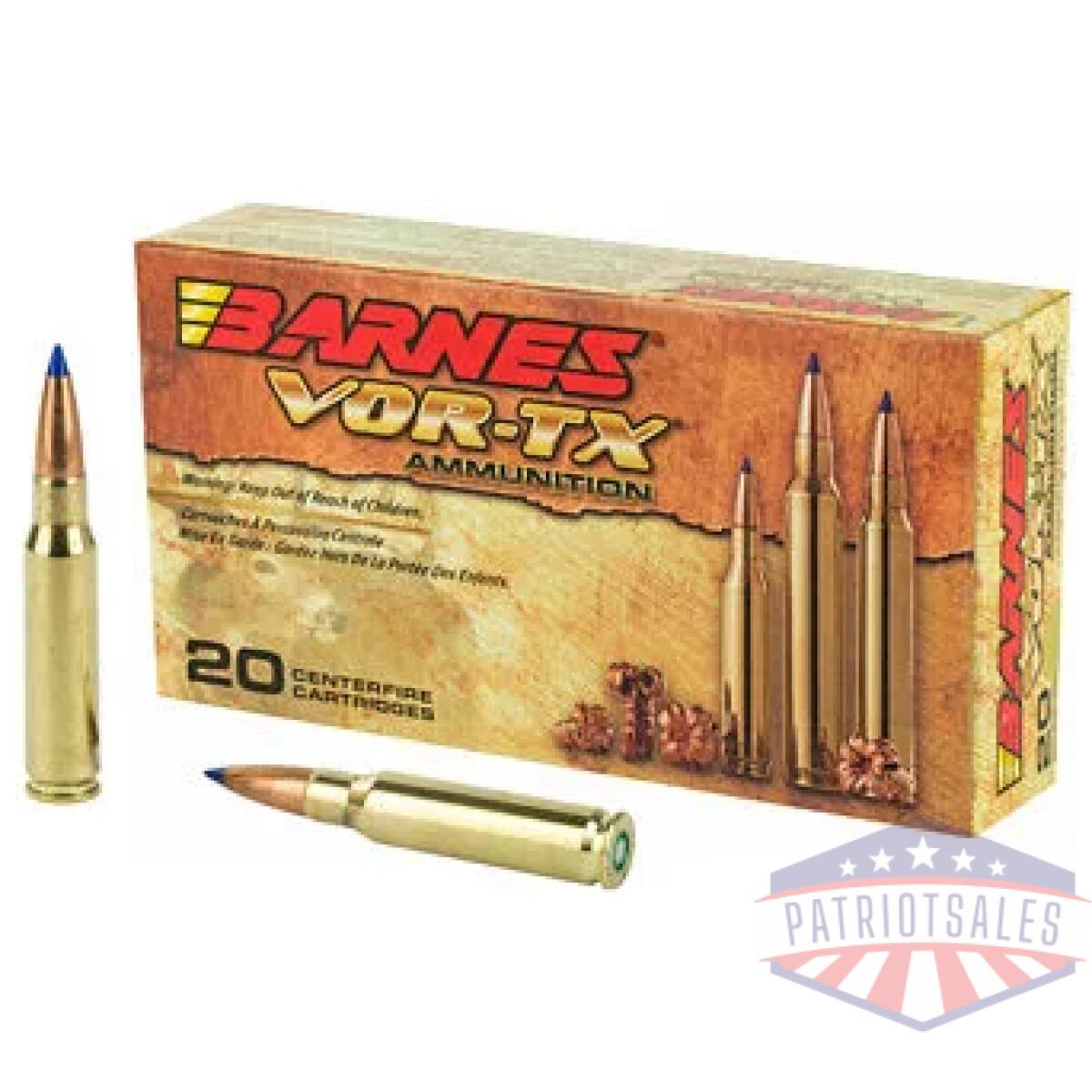Barnes vor-tx 308win 168gr ttsx 20/2 - image 1