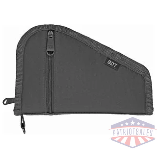 BULLDOG DLX PISTOL CASE 9"X6" BLK