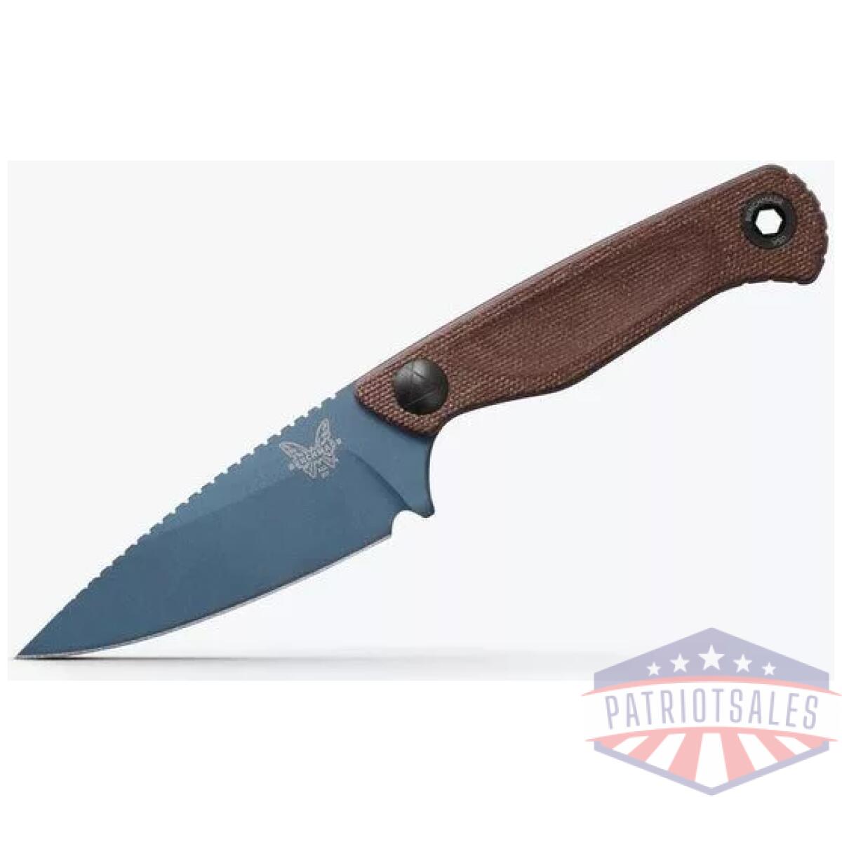 Bm-203bt-03 - dacian | brown canvas micarta - bm 203bt 03