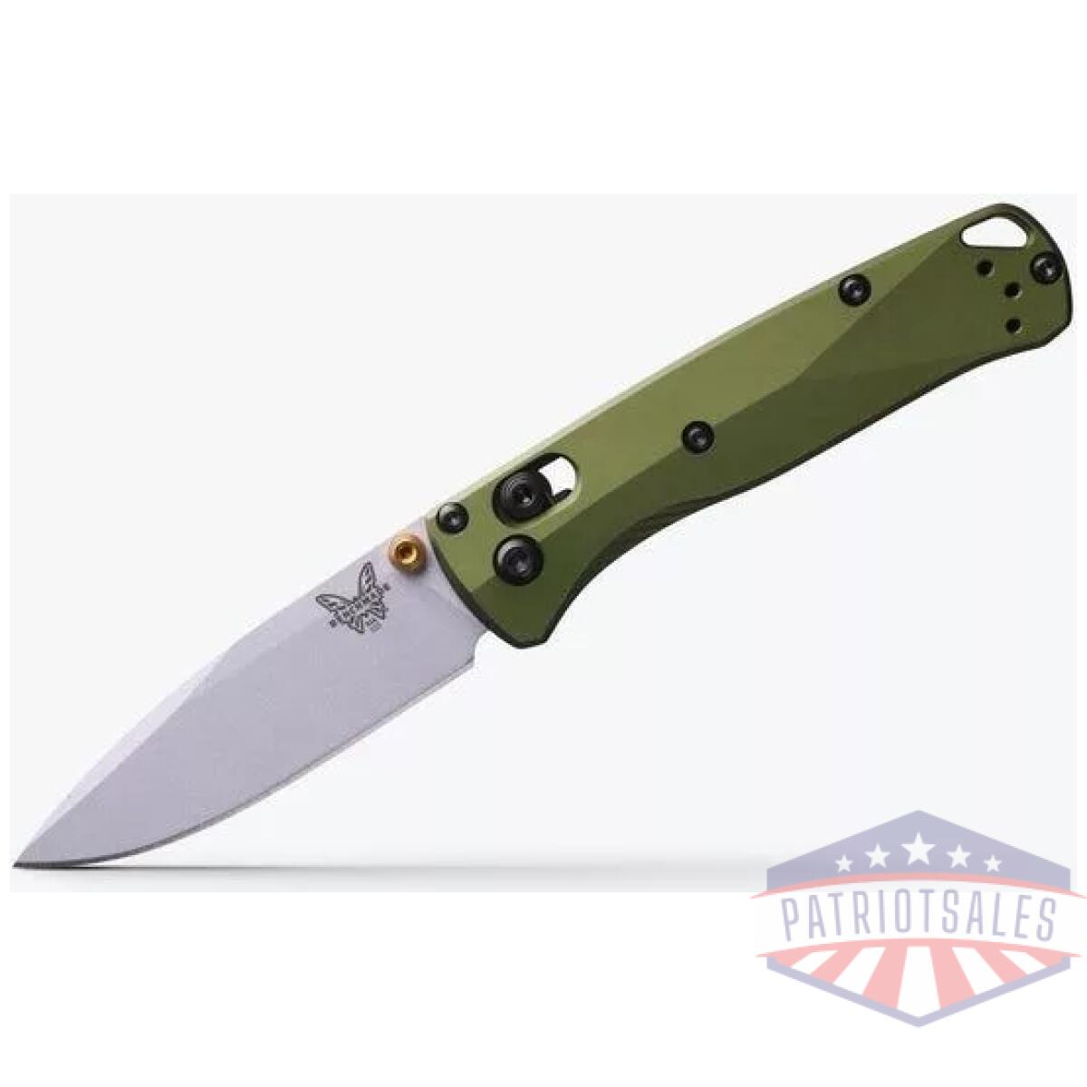 Bm-533sl-10 - mini bugout | woodland green | drop-point - bm 533sl 10