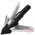 QAD EXODUS BROADHEAD 125GR - 1.25" CUT SWEPT BLADE 3PK