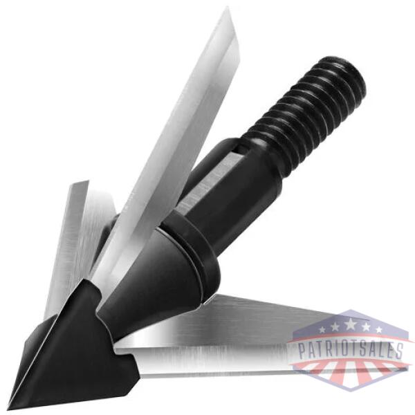 QAD EXODUS BROADHEAD 125GR - 1.25" CUT SWEPT BLADE 3PK
