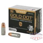 SPR GOLD DOT 9MM 124GR HP 20/200