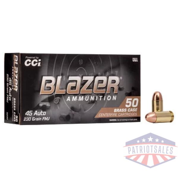 BLAZER BRASS 45ACP 230GR FMJ 50/1000