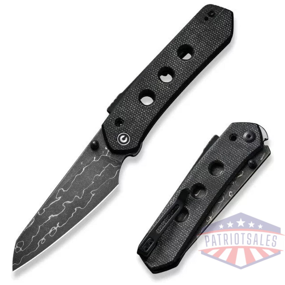 Civivi vision fg thumb stud & superlock knife micarta handle - image 1