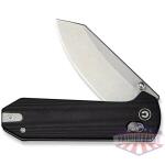CIVIVI Yonder Thumb Stud & Crossbar Lock Knife Black G10 Handle