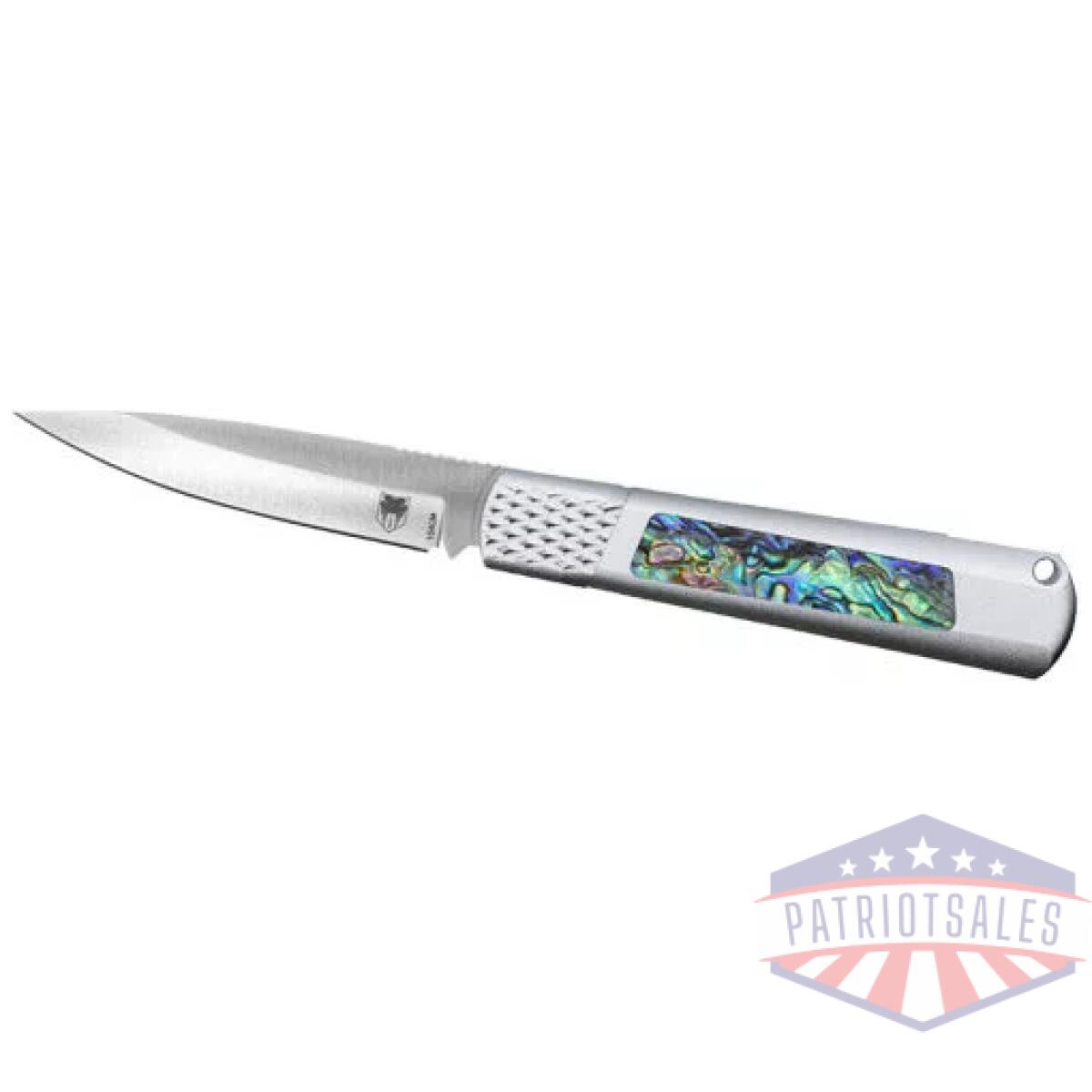 Ctgshraba154 - cobratec gideon hidden release - 3" abalone inserts aluminum - ctgshraba154