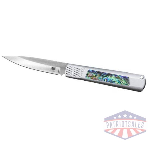 COBRATEC GIDEON HIDDEN RELEASE - 3" ABALONE INSERTS ALUMINUM
