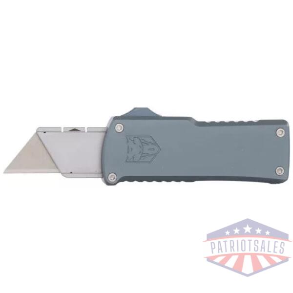 COBRATEC OTF UTILITY KNIFE - GRAY 5.1" OAL LENGTH