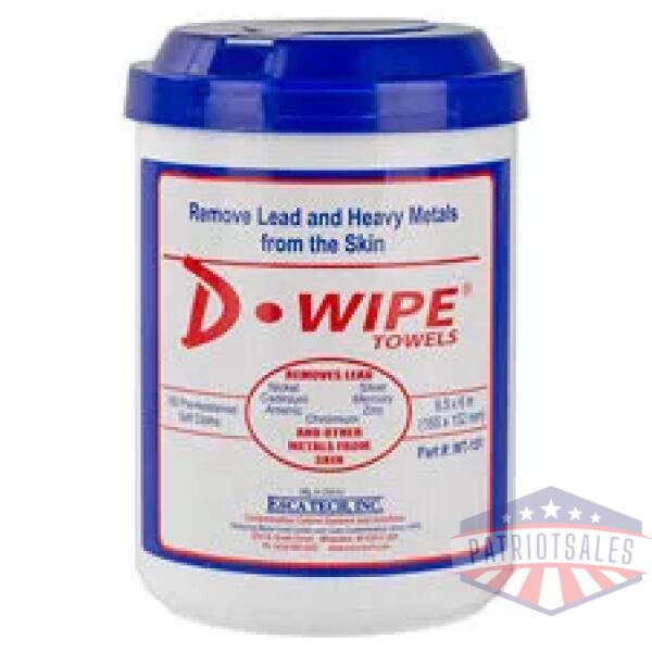 D-WIPE TOWELS 8-150 CT CANISTERS