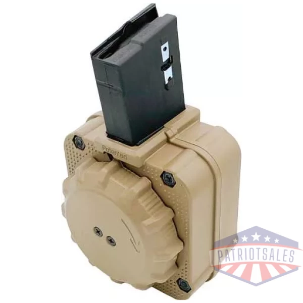 PRO MAG MAGAZINE AR-15 223 - 65RD DRUM FDE POLYMER