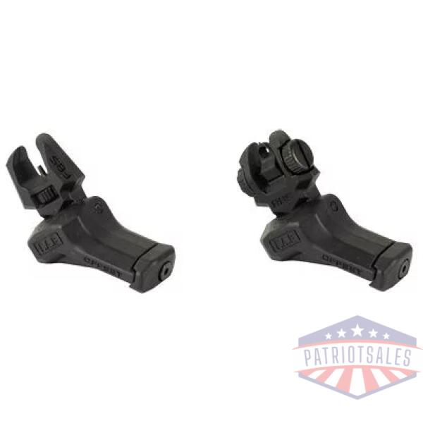FAB DEF FRNT/REAR OFFST SGHTS RH BLK