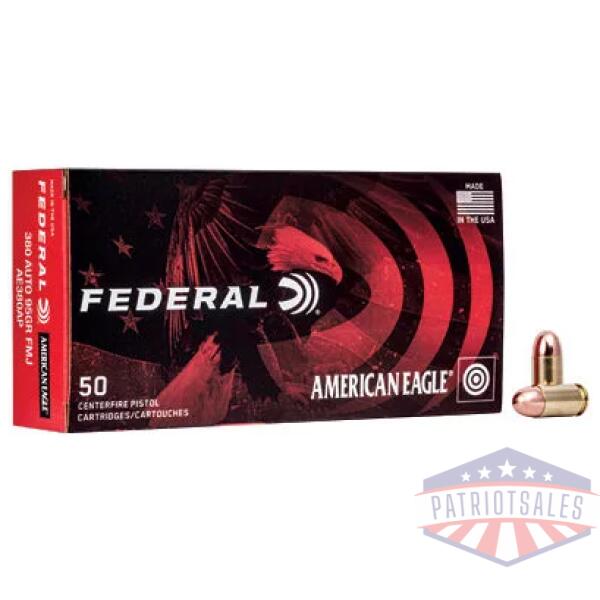 FED AM EAGLE 380ACP 95GR FMJ 50/1000