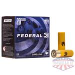 FED GAME LOAD 20GA 2 3/4" #6 25/250