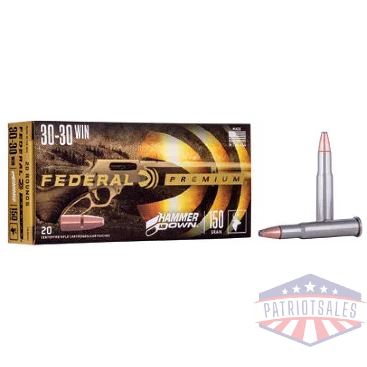 Fed hmr dwn 30-30win 150gr sp 20/200 - image 1