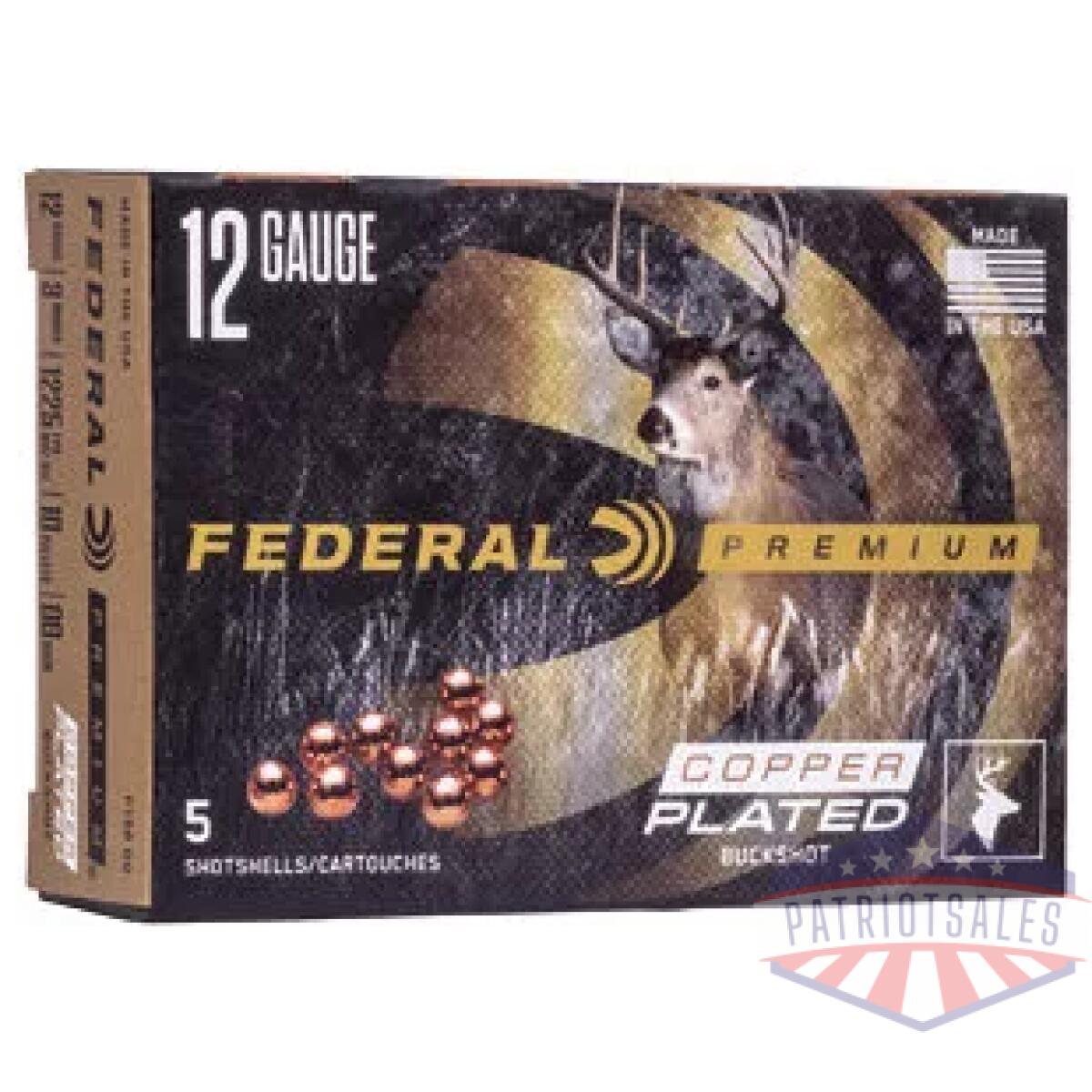 Fep15800_1 - fed prm vshok 12ga 3" 00 bck 5/250 - fep15800 1