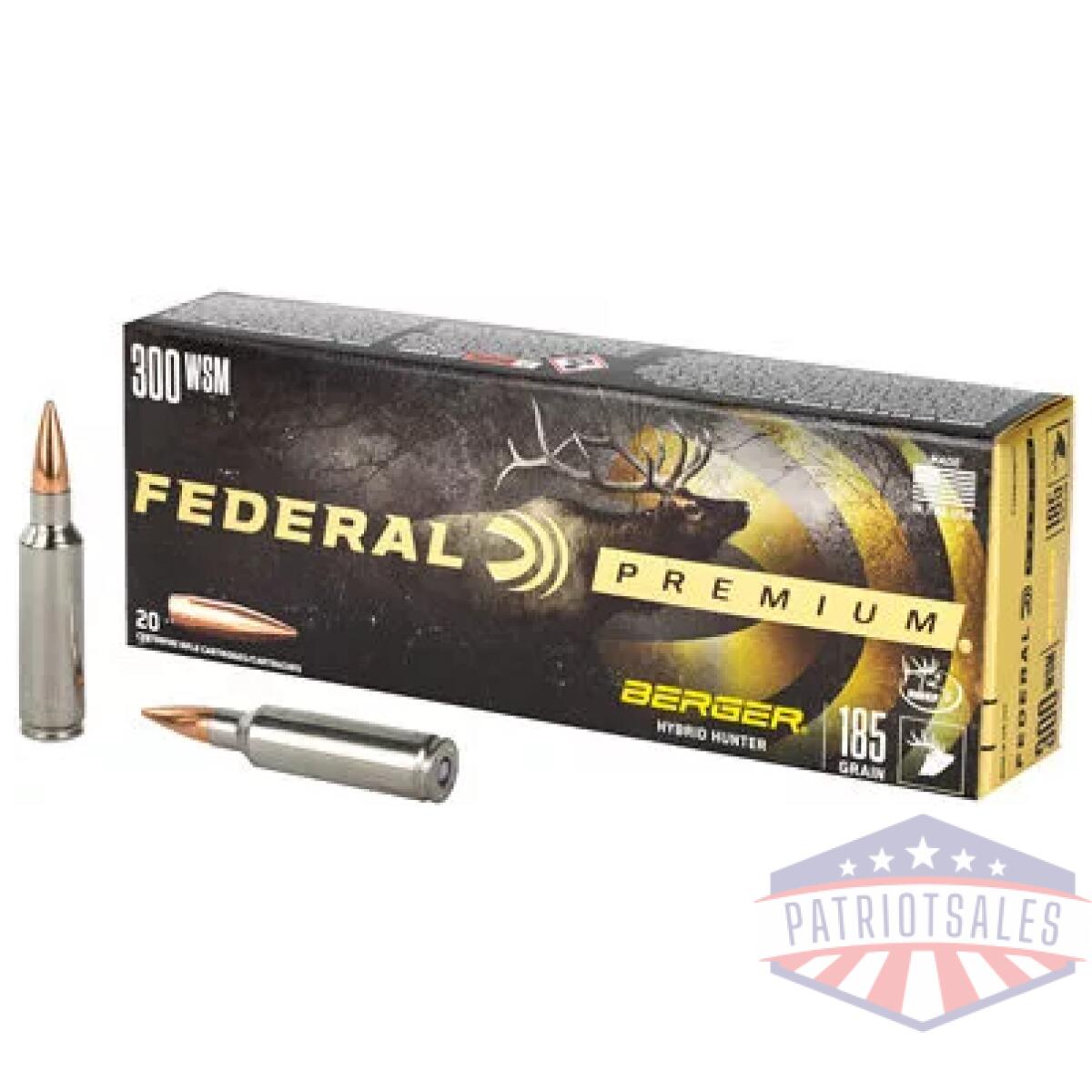 Fed prm 300wsm 185gr hyb hr 20/200 - image 1