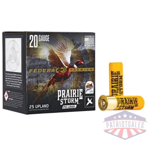 FED PR STORM 20GA 2.75" #5 LD 25/250
