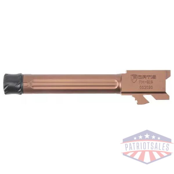 FORTIS GLK19 THREADED BARREL COPPER