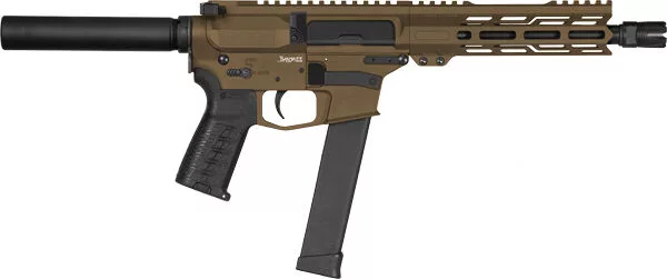 CMMG PISTOL BANSHEE MK10 10MM - 8" 15RD PISTOL TUBE BRONZE