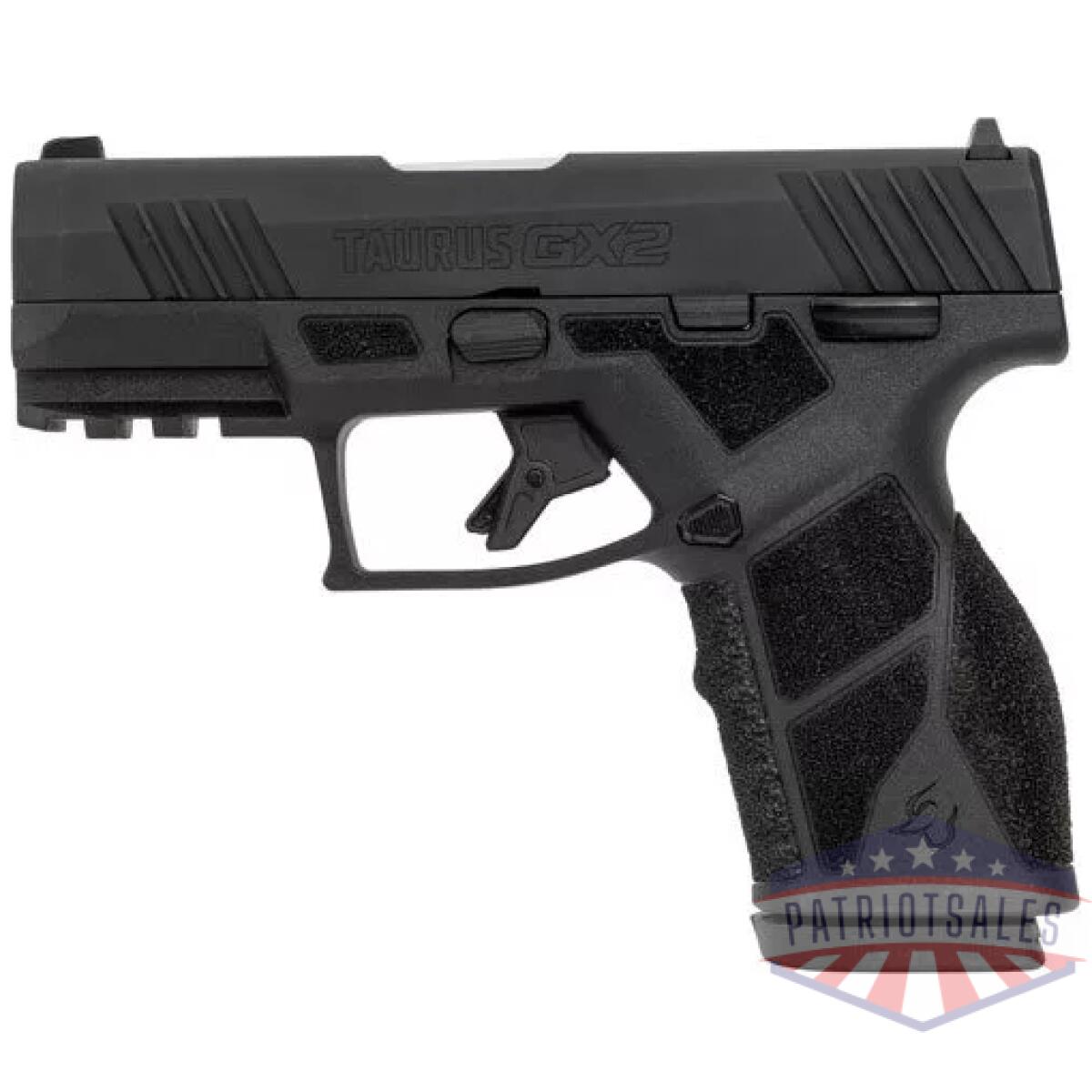 G1gx2931_left - taurus gx2 9mm 13-shot adj. - matte black polymer - g1gx2931 left