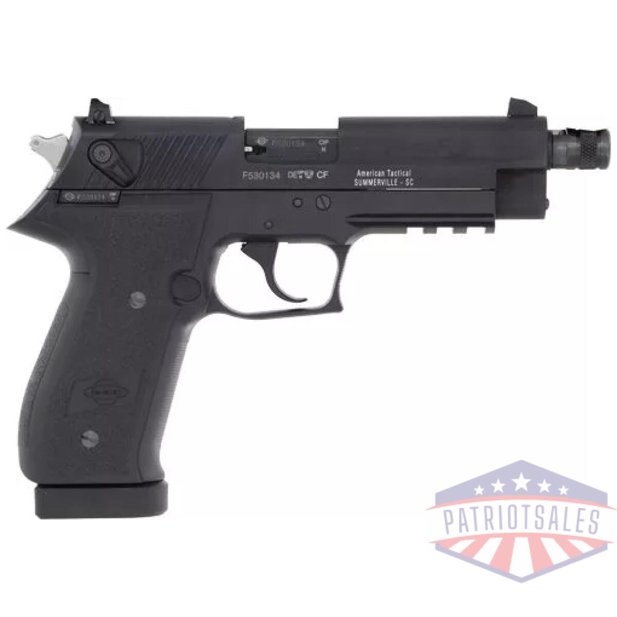 G2213tffa - german sport firefly 22lr - 4. 9" fs 13rd threaded black - g2213tffa